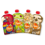 Pack of 4 Reusable Food Pouches - Amazonie (130 ml)