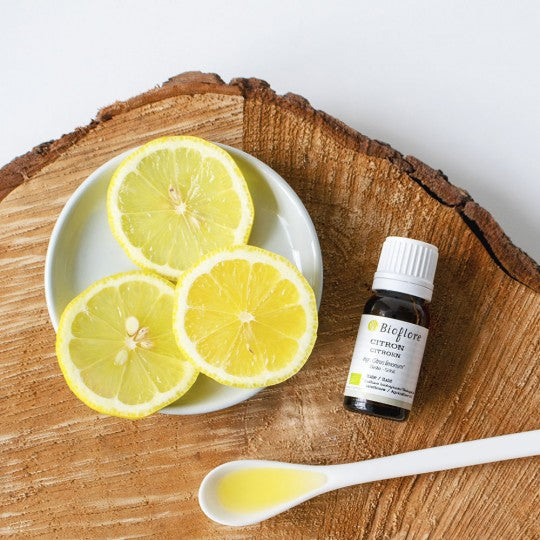 Organic lemon essential oil