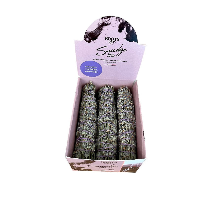 Lavender display box - 6 fumigation sticks