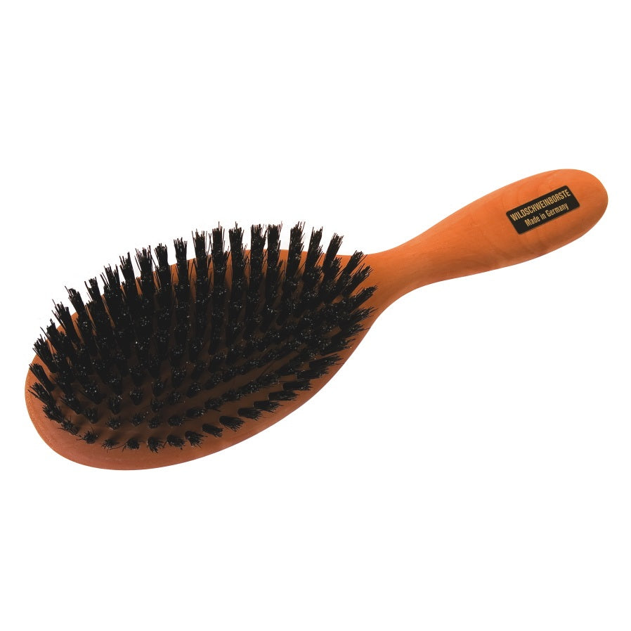 Oval Pear Wood Hairbrush-Croll & Denecke-Kami Store