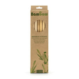 Bamboo Straws in Cardboard Packaging