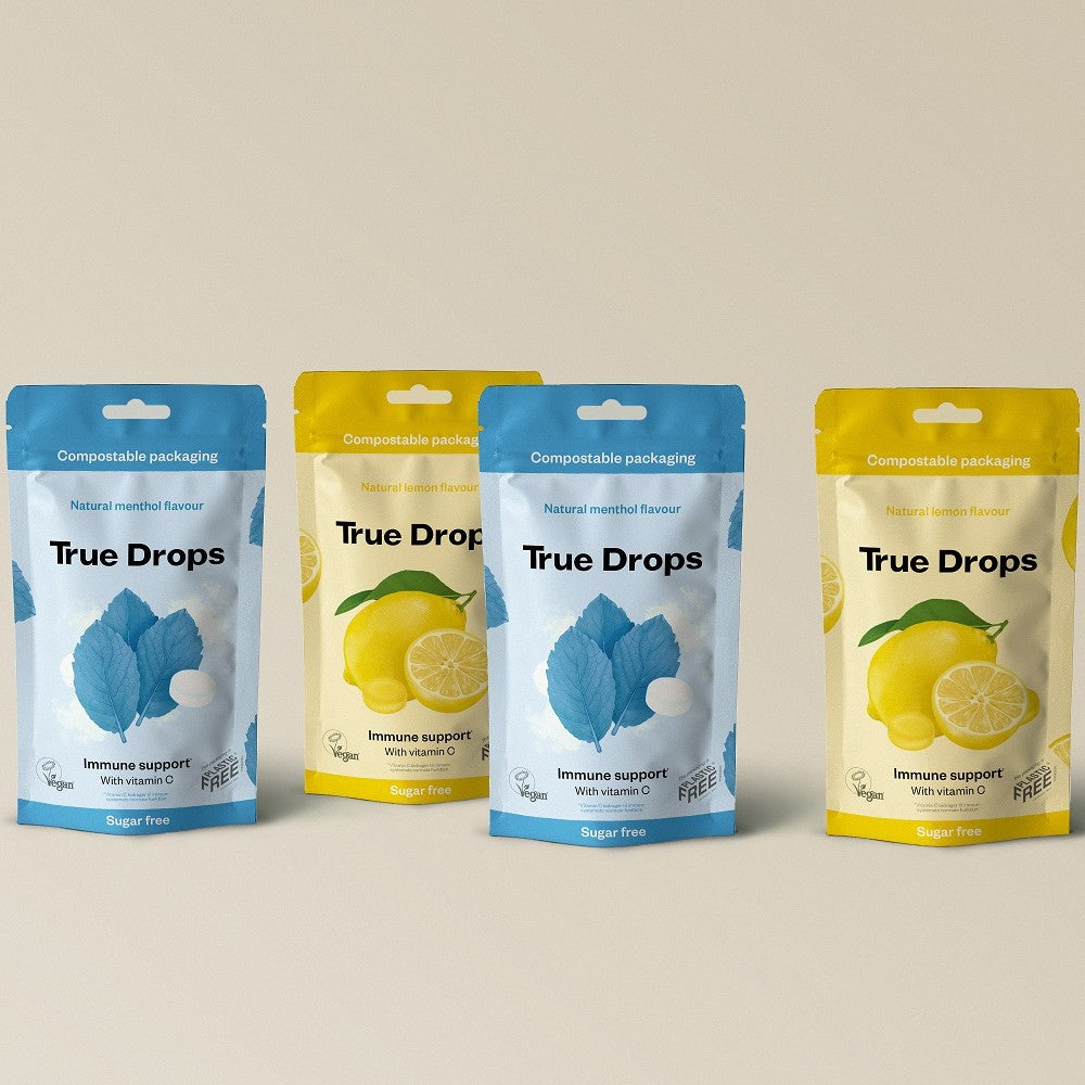 True Drops - Menthol with Vitamin C-True Gum-Kami Store