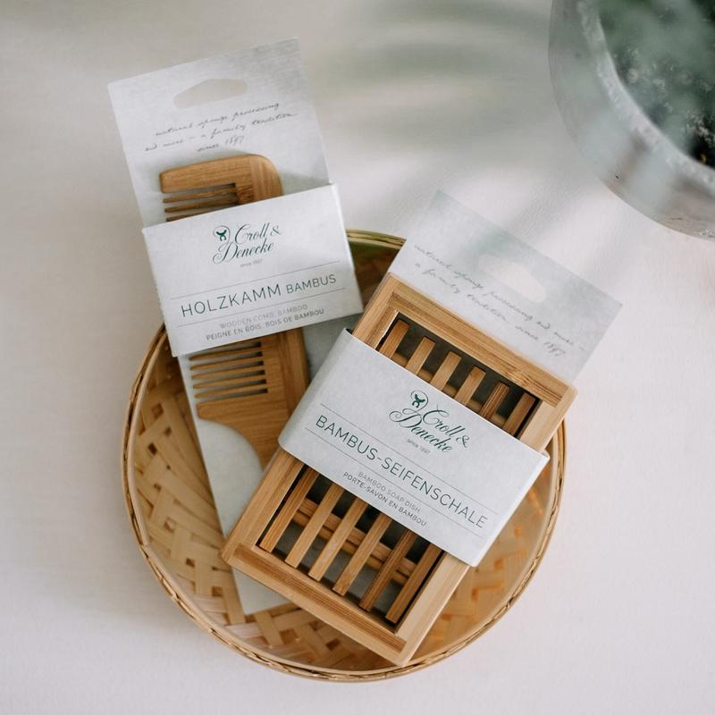 Rectangular Bamboo Soap Holder-Croll & Denecke-Kami Store