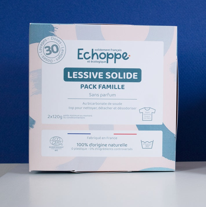 Lessive Solide - 30 Lavages - Sans Parfum