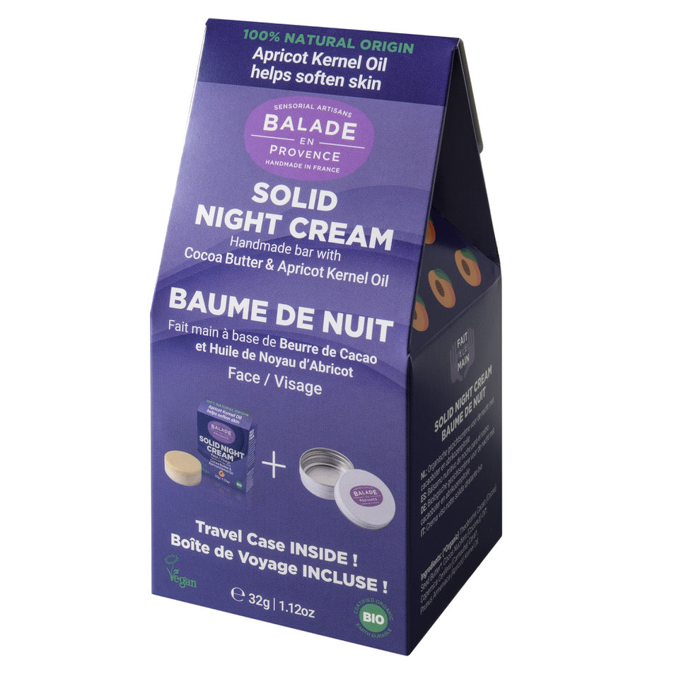 Kit Crème de Nuit Solide