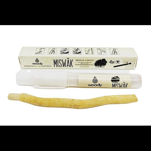 Miswak Toothbrush with Holder-Woody-Kami Store