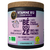 Bédouze - Vitamine B12 - Goût banane fraise - 120 comprimés