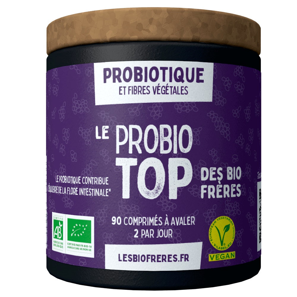 Probiotop - Probiotique biologique - 90 comprimés